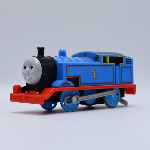 THOMAS #1 2014 Talking and Chuffs Thomas & Friends Battery Operated Engine Train - Picture 1 of 9